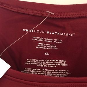 WHBM stretch T Shirt XL, Bordeaux color